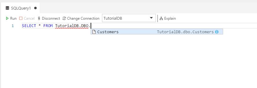 intellisense