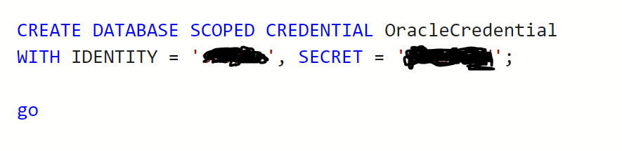 oraclecredential