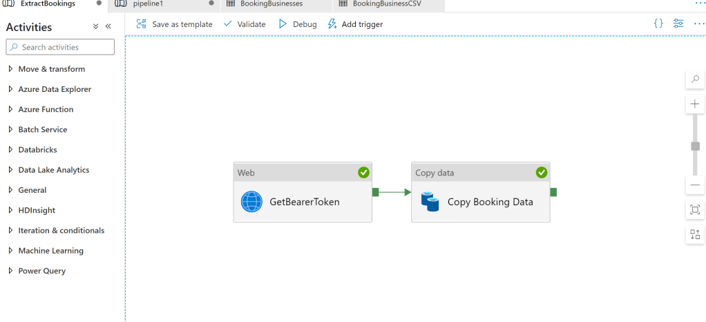 Extracting data from the Microsoft Bookings API (and any others) with Azure Data Factory